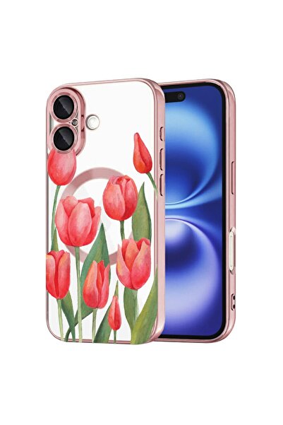 bestcase Πολυτελής Θήκη MagSafe, Συμβατή με Apple iPhone 16 Plus, Κόκκινες Το...