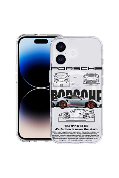 bestcase Θήκη για Apple iPhone 17 με σχεδιασμό Porsche, MagSafe Αντικραδασμικ...