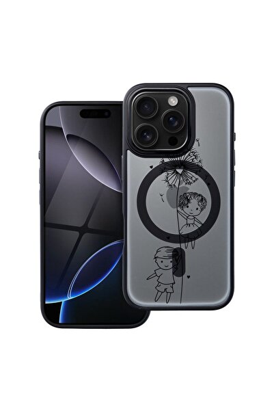 bestcase Συμβατή Θήκη για Apple iPhone 15 Pro με Σχέδιο Μαμάς και Κόρης, Αντι...
