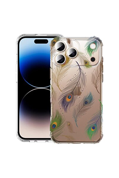 bestcase Husă pentru Apple iPhone 17 Pro cu design floral, antișoc, cu colțur...