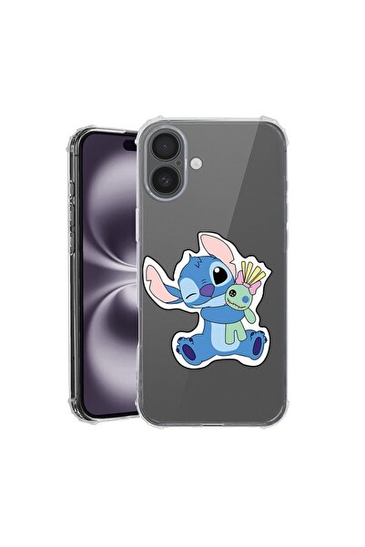 bestcase Θήκη για Apple iPhone 16, Αντικραδασμική 1.5MM, Lilo, Αντοχή σε κραδ...