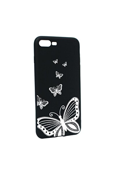 bestcase Θήκη σιλικόνης συμβατή με Apple iPhone 7 Plus / 8 Plus, Πεταλούδα, α...