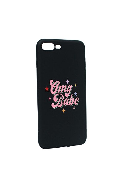 bestcase Husa de protectie cu mesaj OMG Babe, pentru Apple iPhone 7 Plus / 8 ...