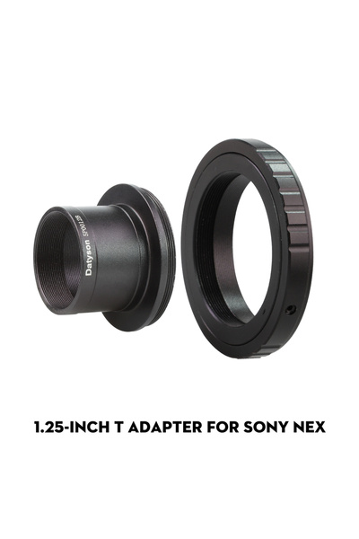 Choice4 2in1 for Sony NEX Datyson 1.25" Telescope to T2 Camera Adapter Kit (5...