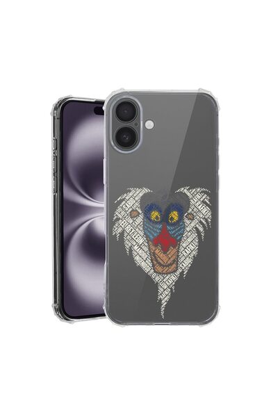 bestcase Θήκη για Apple iPhone 16 Plus, Αντικραδασμική 1.5MM, Καλλιγραφία Ραφ...