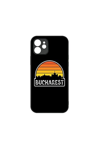 bestcase Husa subțire transparentă, compatibilă cu Apple iPhone 12, Bucharest...