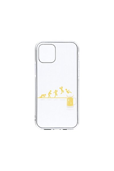 bestcase Husa din silicon transparent de 2MM, compatibilă cu Apple iPhone 12 ...