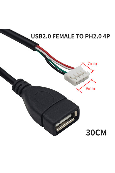 choice2 Female to 4P PH2.0 USB to 4P xh2.54 cable USB to 4P MX1.25 USB to PH2...
