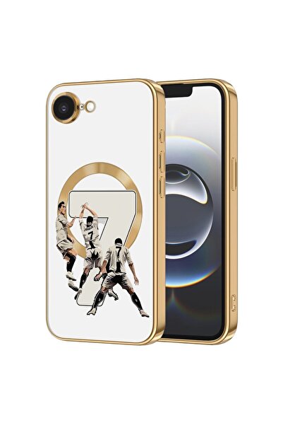bestcase Πολυτελής Θήκη MagSafe, Συμβατή με Apple iPhone 16e, Ronaldo 7, Εξαι...