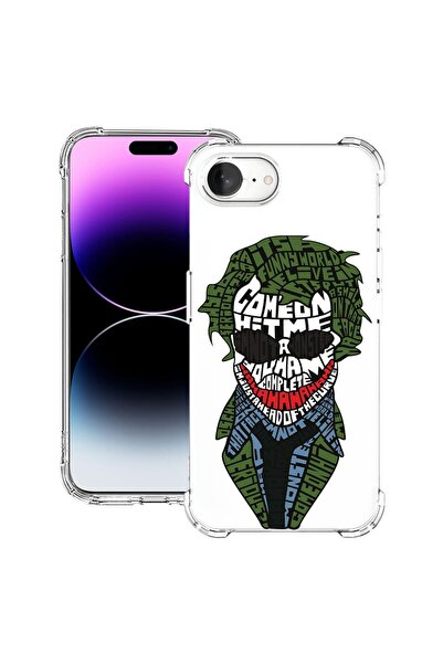 bestcase Husă pentru Apple iPhone 16e, Antișoc 1.5MM, Caligrafie De ce ești a...