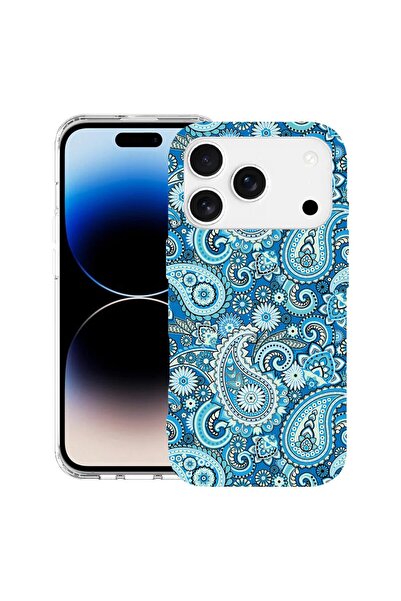 bestcase Θήκη για Apple iPhone 17 Pro με Μπλε Απλό Σχέδιο, MagSafe Αντικραδασ...