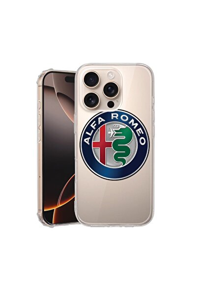 bestcase Θήκη για Apple iPhone 16 Pro Max, Αντικραδασμική 1.5MM, Alfa Romeo, ...