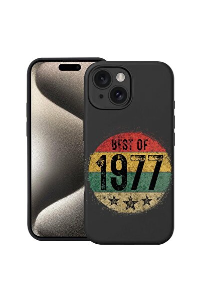 bestcase Husa Premium Silicon pentru Apple iPhone 15 Plus, Best Of 1977, 1690...