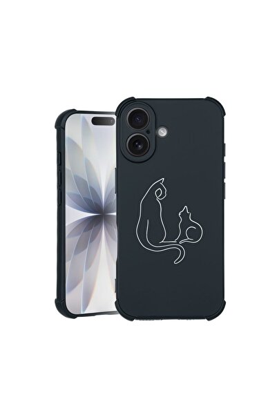 bestcase Θήκη TPU Pro Shock συμβατή με Apple iPhone 16, με αφηρημένο σχέδιο γ...