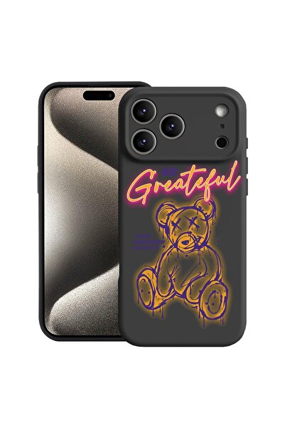 bestcase Husă pentru Apple iPhone 17 Pro cu Design Ursuleț de Pluș - Fii Recu...