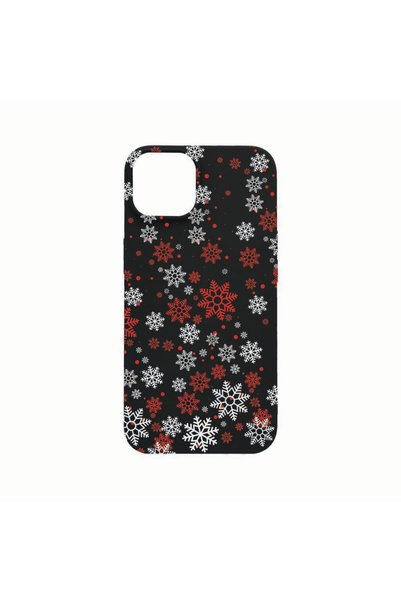 bestcase Силиконов калъф, съвместим с Apple iPhone 14, Снежен, устойчив на из...