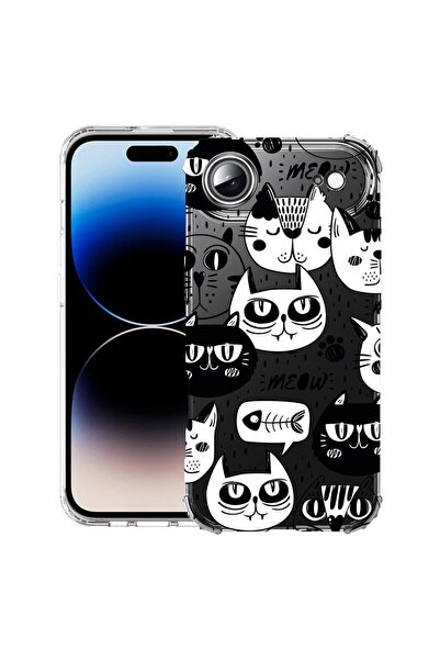 bestcase Θήκη για Apple iPhone 17 Air με Σχέδιο Cool Cats, Αντικραδασμική, Εν...