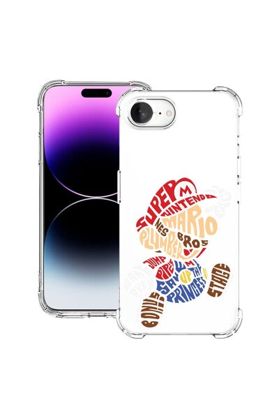 bestcase Husa pentru Apple iPhone 16e, Anti Shock 1.5MM, Calligraphy Super Ma...