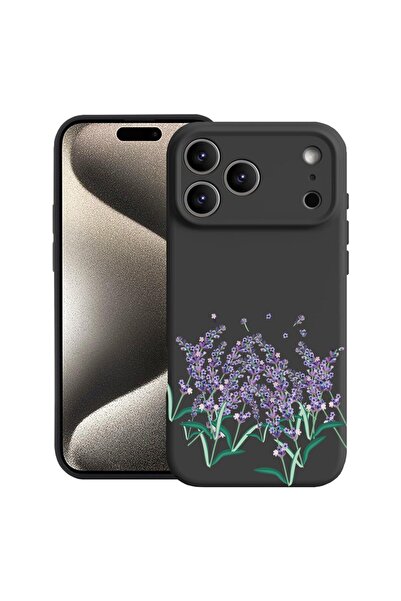 bestcase Husă pentru Apple iPhone 17 Pro Max cu Design Lavender, Silicon Prem...