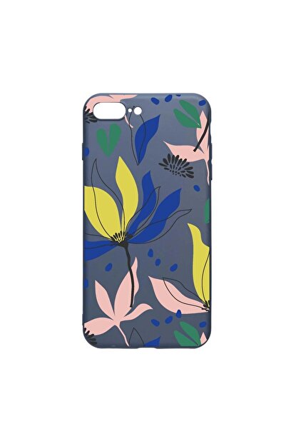 bestcase Silicone Case Compatible with Apple iPhone 8 Plus / 7 Plus, Flowers ...