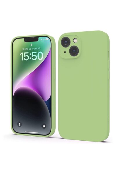 bestcase Husa Premium Silicon, Compatibila Cu Apple iPhone 14, 1.2MM Slim, Mi...