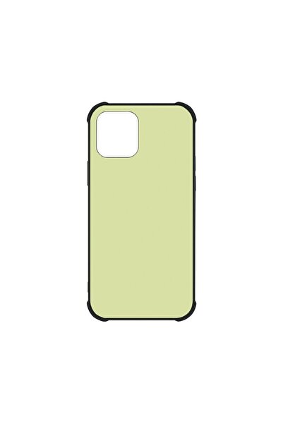 bestcase Θήκη MaxSafe Glassy, Συμβατή με Apple iPhone 12, Μαλακό Κίτρινο, Χρώ...