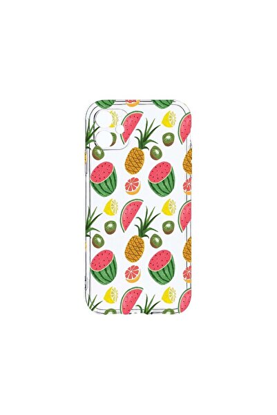 bestcase Διαφανής Θήκη Σιλικόνης 2MM, Συμβατή με Apple iPhone 12 Mini, Ανανάς...