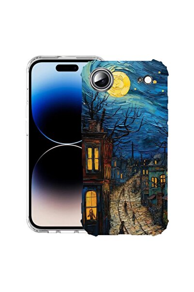 bestcase Θήκη για Apple iPhone 17 Air με Σχέδιο Van Gogh City Life, Αντικραδα...