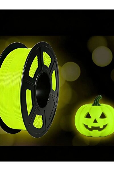Choice5 خيوط طابعة ثلاثية الأبعاد PLA صفراء مضيئة في الظلام من Filajoy3D، حزم...