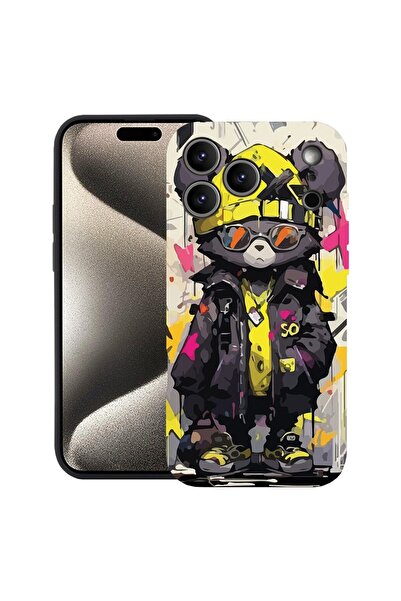 bestcase Θήκη για Apple iPhone 17 Pro Max με σχέδιο αρκουδάκι σε παστέλ χρώμα...