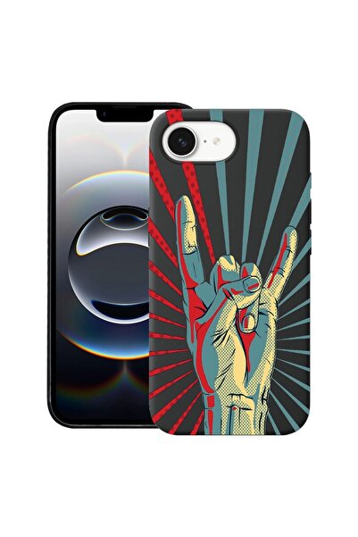 bestcase Husă pentru Apple iPhone 16e, Silicon subțire premium de 1.2MM, Rock...
