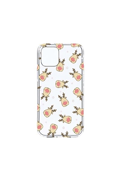 bestcase Husa Clear Silicon 2MM, Compatibila Cu Apple iPhone 12 Pro, Xmas, An...