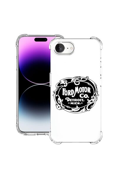bestcase Θήκη για Apple iPhone 16e, Αντικραδασμική 1.5MM, Ford Classic, Προστ...