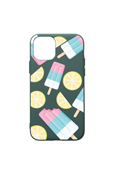 bestcase Θήκη Σιλικόνης Premium Συμβατή με Apple iPhone 11, Σχέδιο Παγωτό, με...