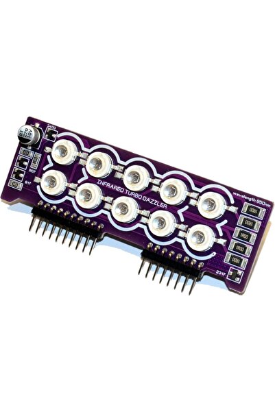 Choice جهاز PURPLE TURBO Infrared Dazzler Blaster متوافق مع Flipper Zero/مساف...