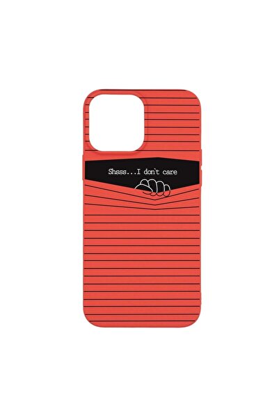 bestcase Θήκη σιλικόνης, Συμβατή με Apple iPhone 13 Pro Max, Δεν με νοιάζει, ...