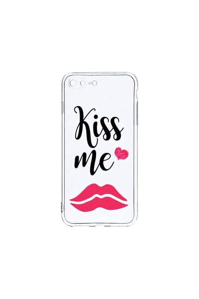 bestcase Husa din silicon transparent de 2MM, Compatibilă cu Apple iPhone 8 P...