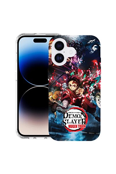 bestcase Husa pentru Apple iPhone 17 cu Design Demon Slayer, Mag Anti Shock T...