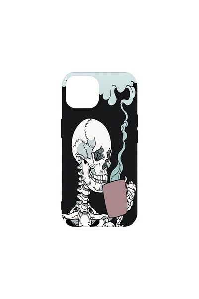 bestcase Премиум течен силиконов калъф, съвместим с Apple iPhone 15, Дизайн Ч...