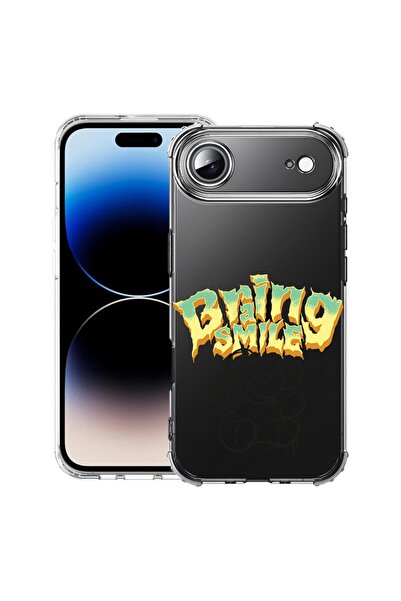 bestcase Husă pentru Apple iPhone 17 Air cu Design Ursuleț de pluș Zâmbitor, ...