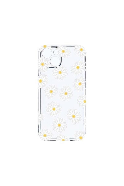 bestcase Husa din silicon transparent de 2MM, compatibilă cu Apple iPhone 13 ...