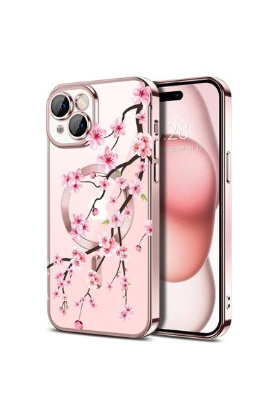 bestcase Πολυτελής Θήκη MagSafe, Συμβατή με Apple iPhone 15 Plus, Ιαπωνικό Κε...