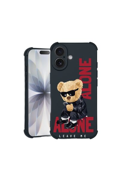 bestcase Θήκη TPU Pro Shock Συμβατή με Apple iPhone 14 Pro, με σχέδιο αρκουδά...