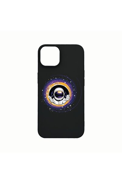bestcase Husa Silicon, Compatibila cu Apple iPhone 14, Astronaut, rezistenta ...