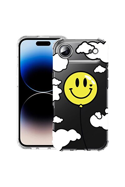 bestcase Θήκη για Apple iPhone 17 Air με σχέδιο μπαλονιού με χαμογελαστή φατσ...