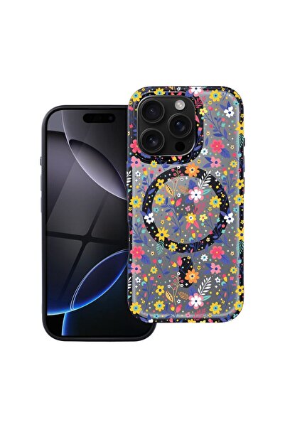 bestcase Husa Compatibila cu Apple iPhone 12 Pro cu Design Flower Pattern, Sh...