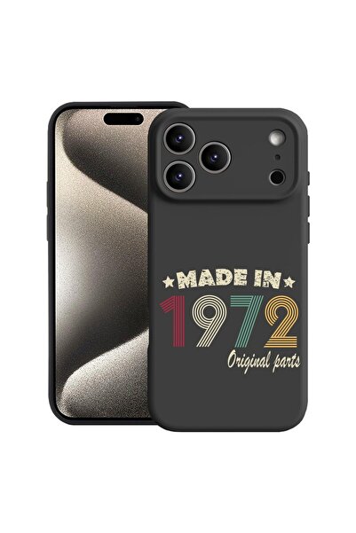 bestcase Θήκη για Apple iPhone 17 Pro Max με Σχέδιο Original Parts 1972, Σιλι...