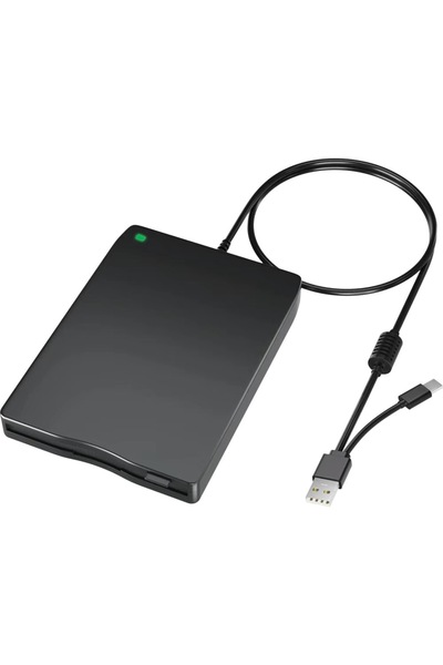 Choice محرك أقراص مرنة RQ02، محرك أقراص مرنة خارجي محمول بمنفذ USB من نوع C م...