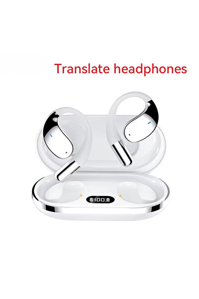 Choice3 Q39-White AI Translation Earbuds Bluetooth 5.4 Noise Cancelling 144 L...