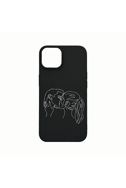 bestcase Husa Silicon, Compatibila cu Apple iPhone 14, Teen Love, rezistenta ...